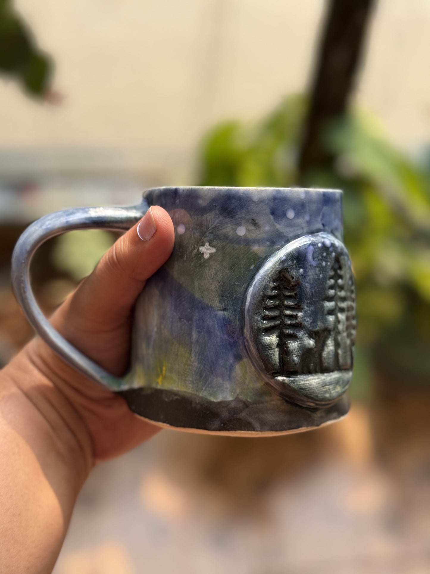 Rustic ceramic dinnerware set with natural clay textures – SreeStudio