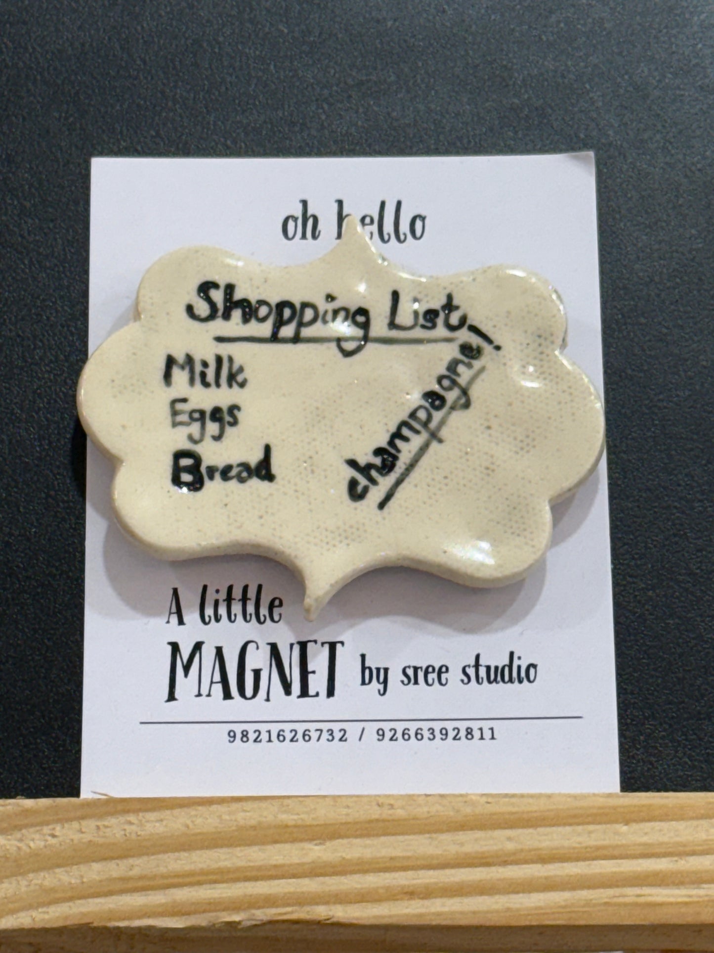 Shopping List Magnet