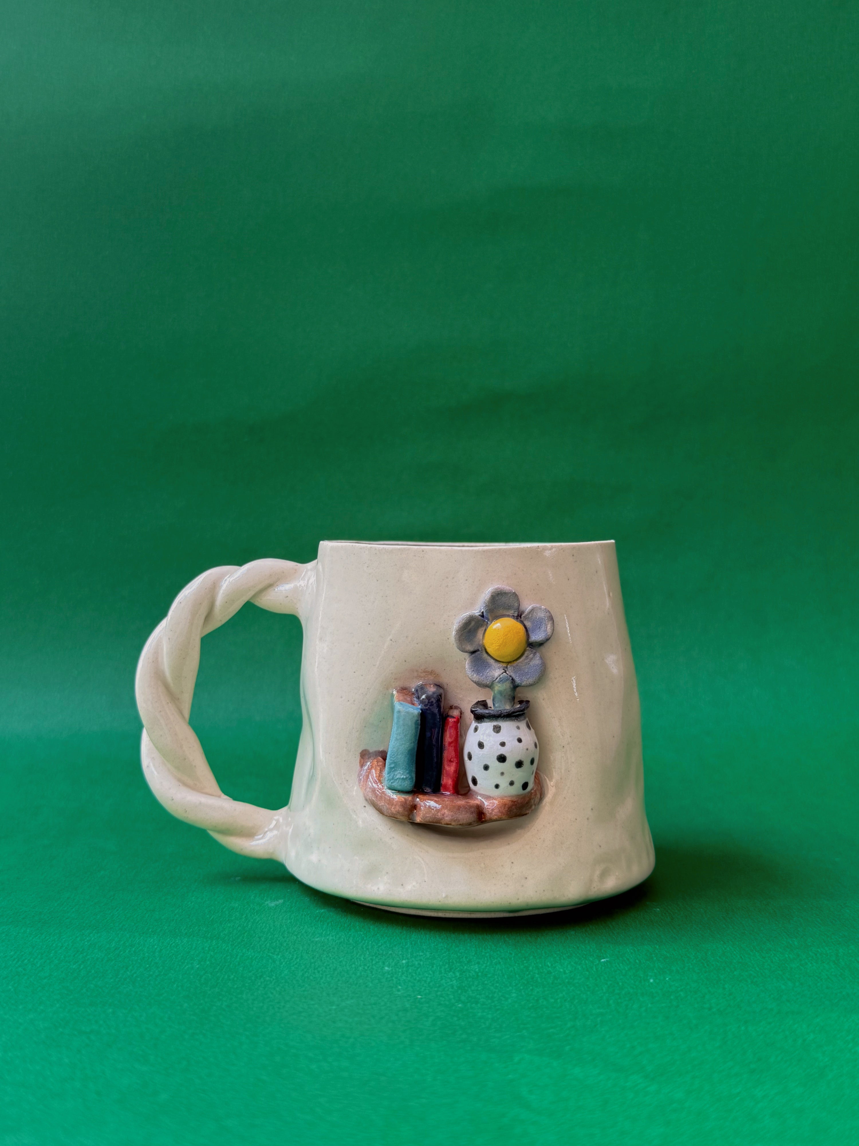 3D-Bookshelf Mug
