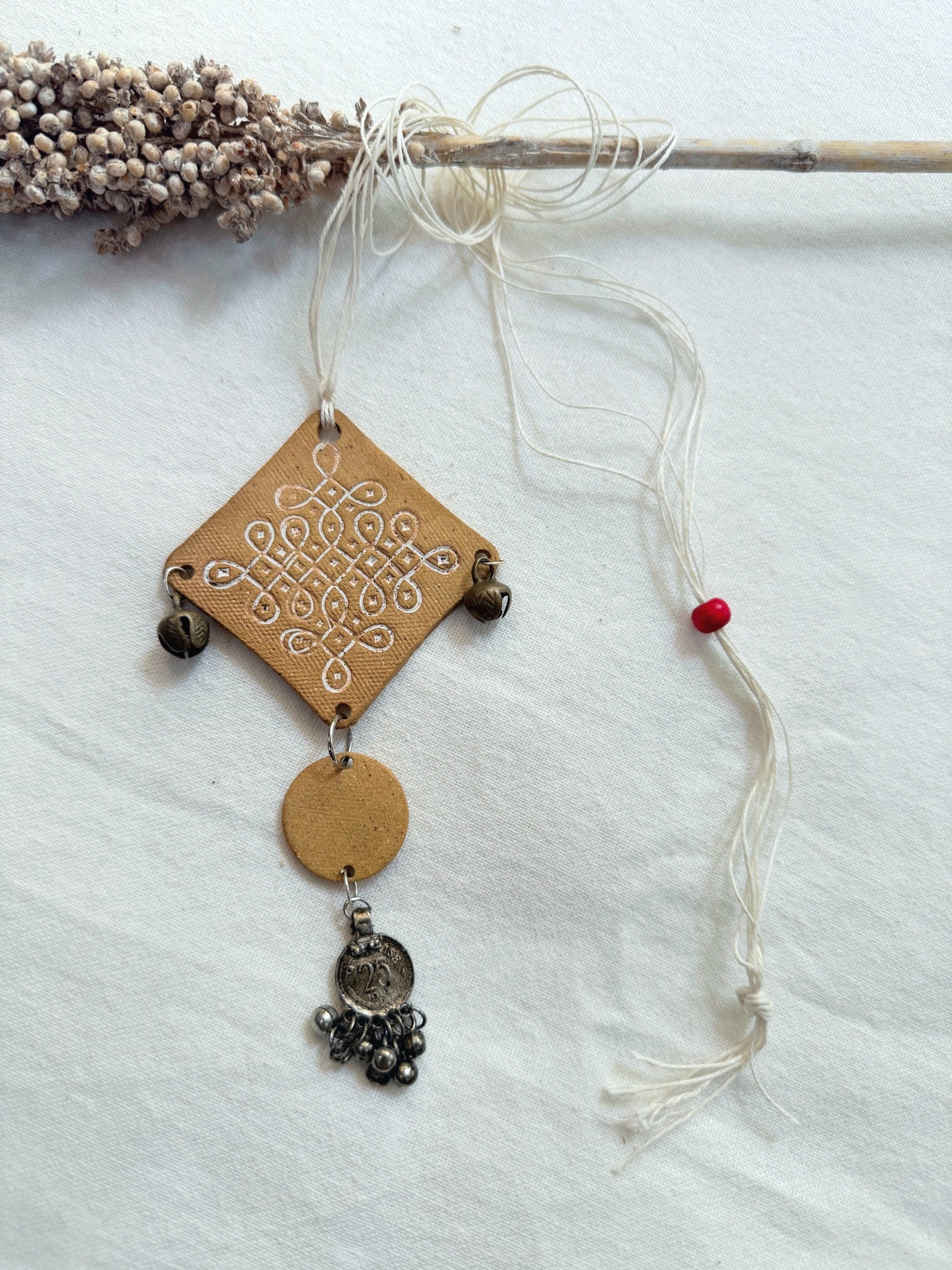 Kolam Neckpiece Long