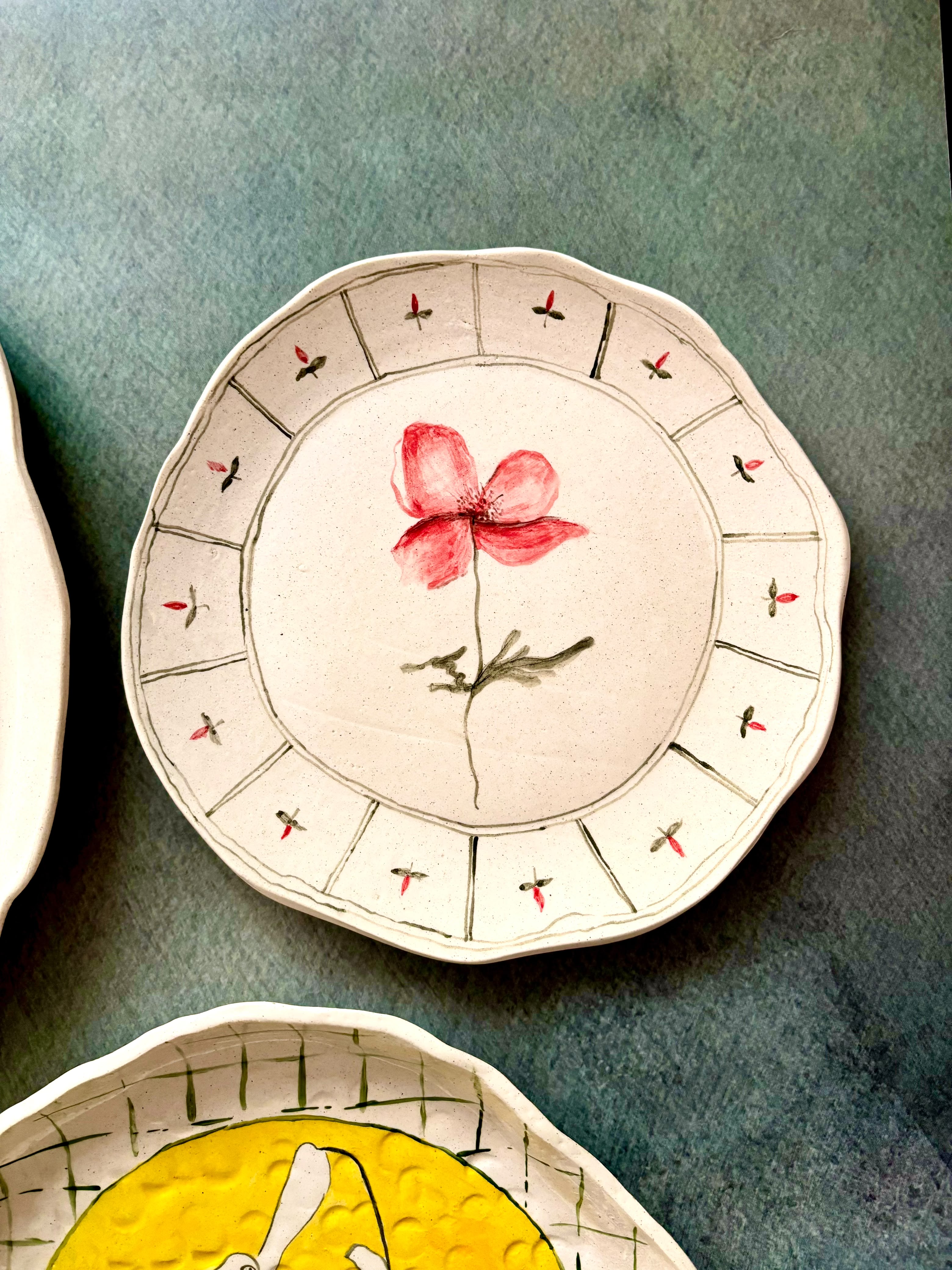 Poppy Wall Plate