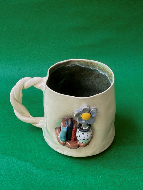3D-Bookshelf Mug