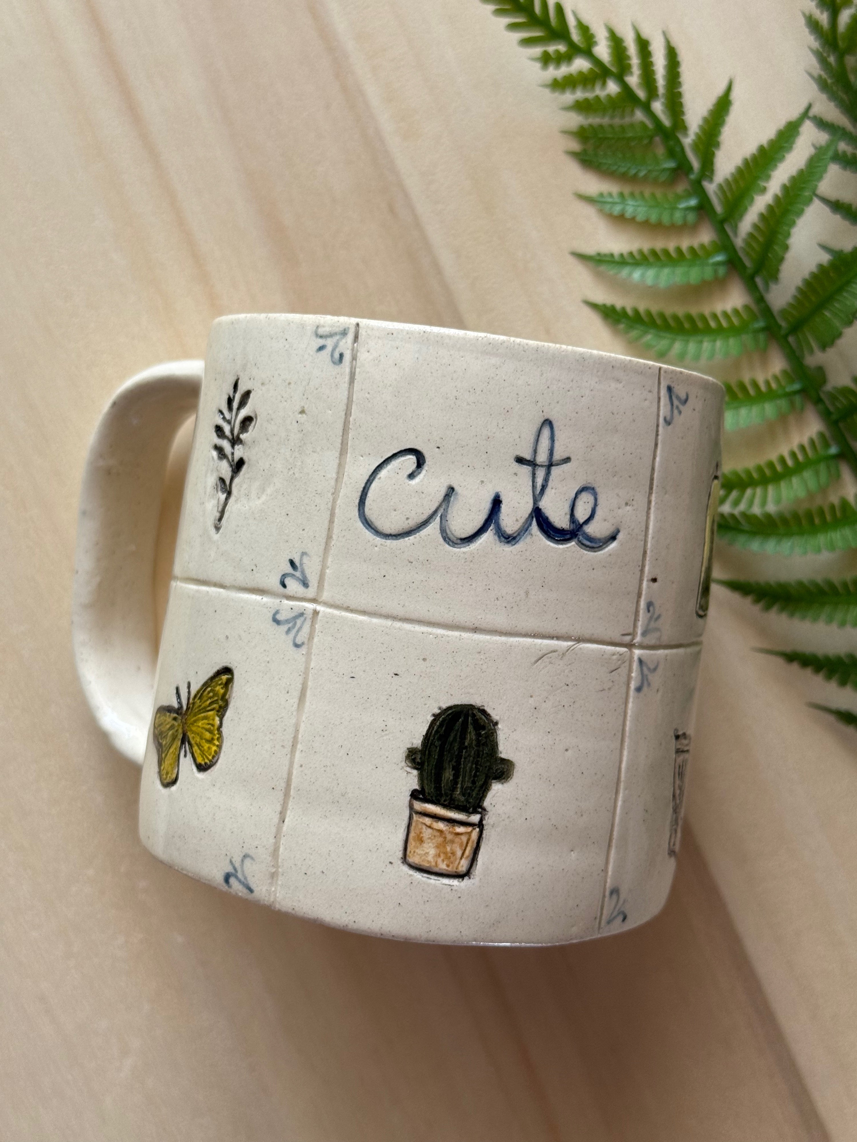 Little Cute-Tile Mug