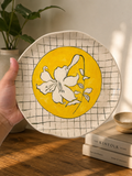 Yellow Lily Wall Plate