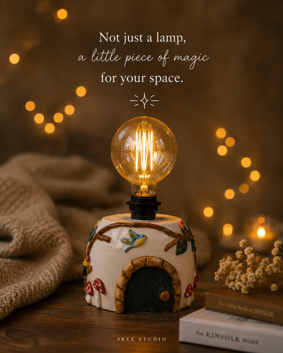 Hobbit House Lamp