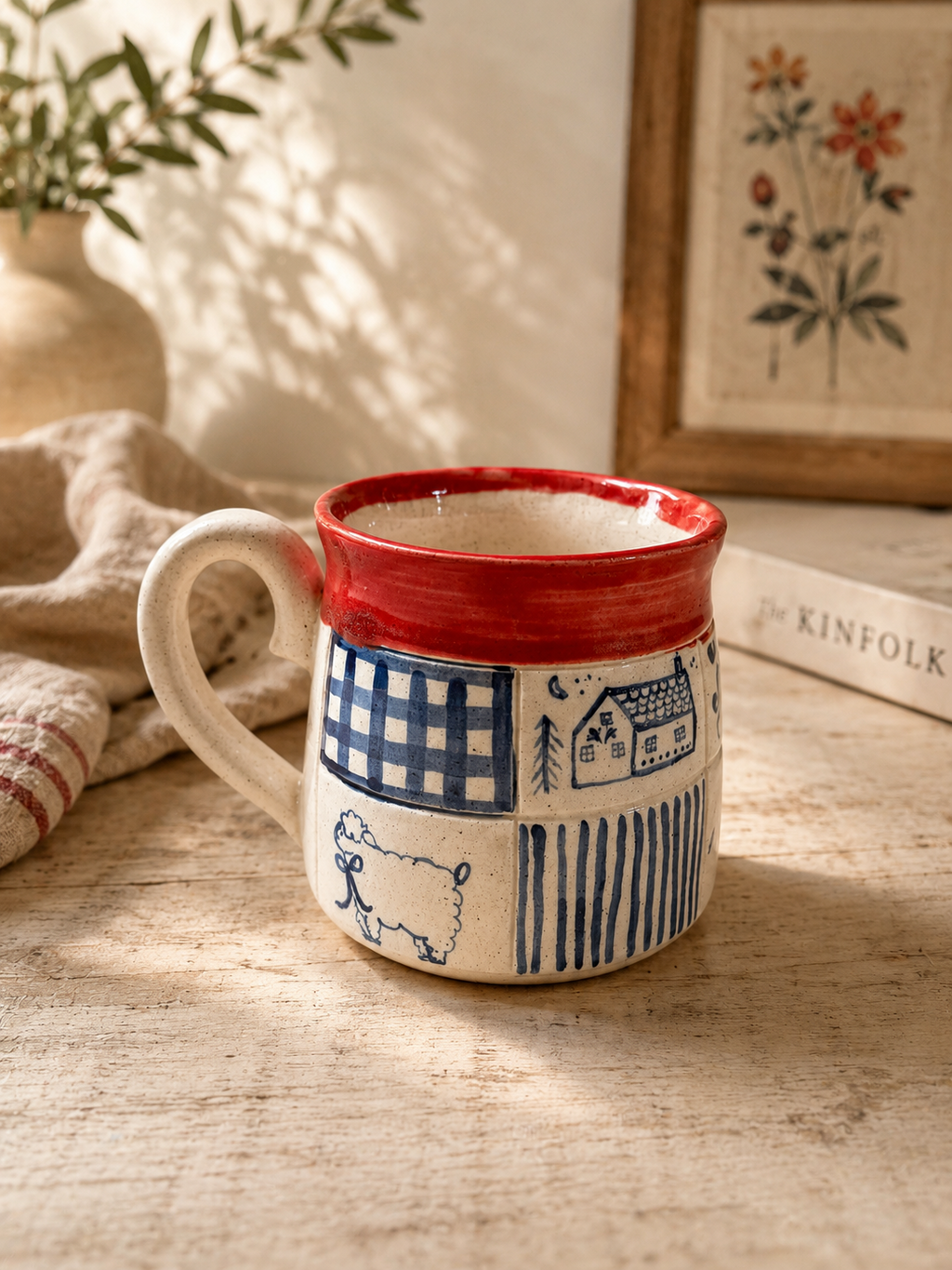 Cottage Escape-Tile Mug