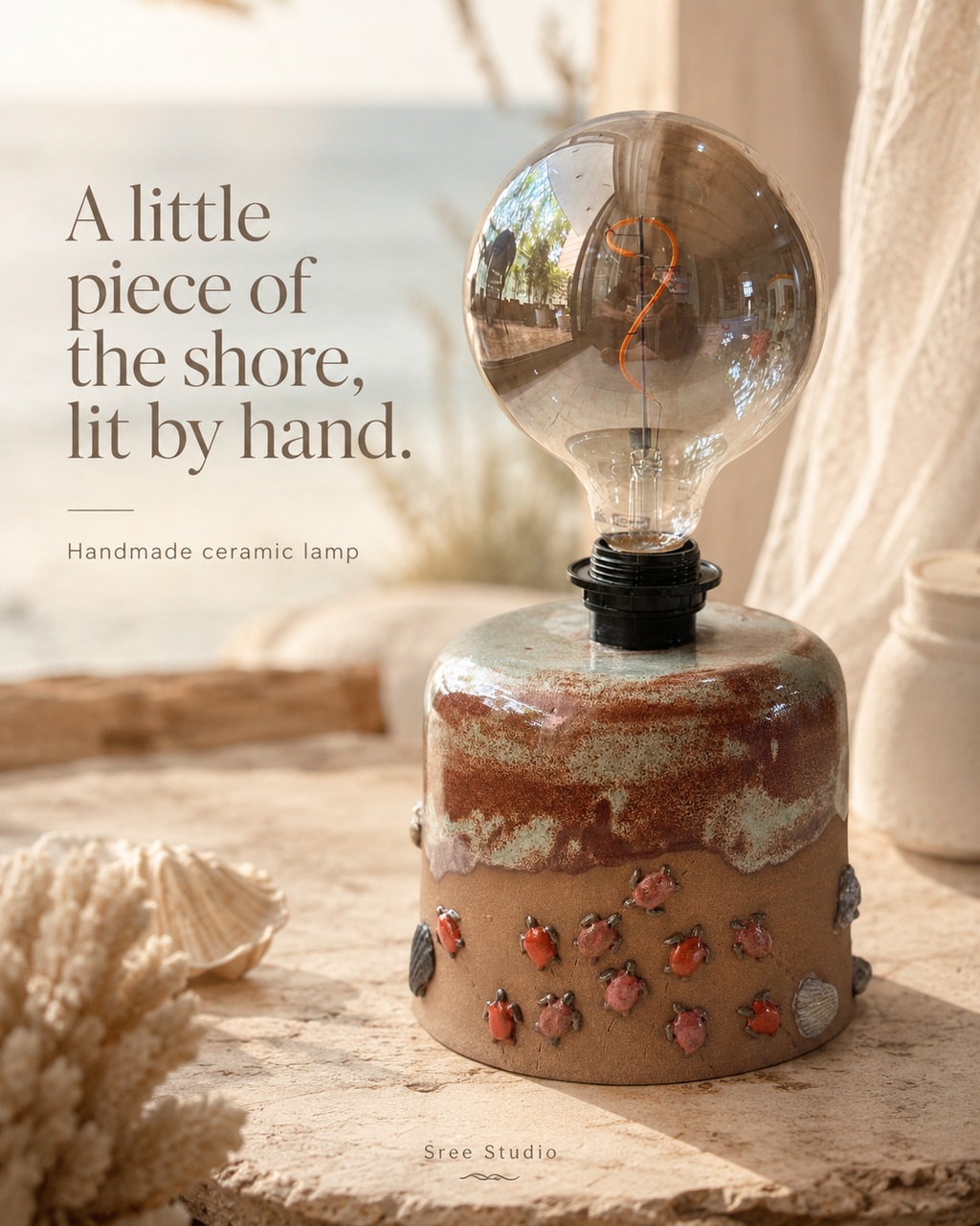 Turtle Cove Lamp
