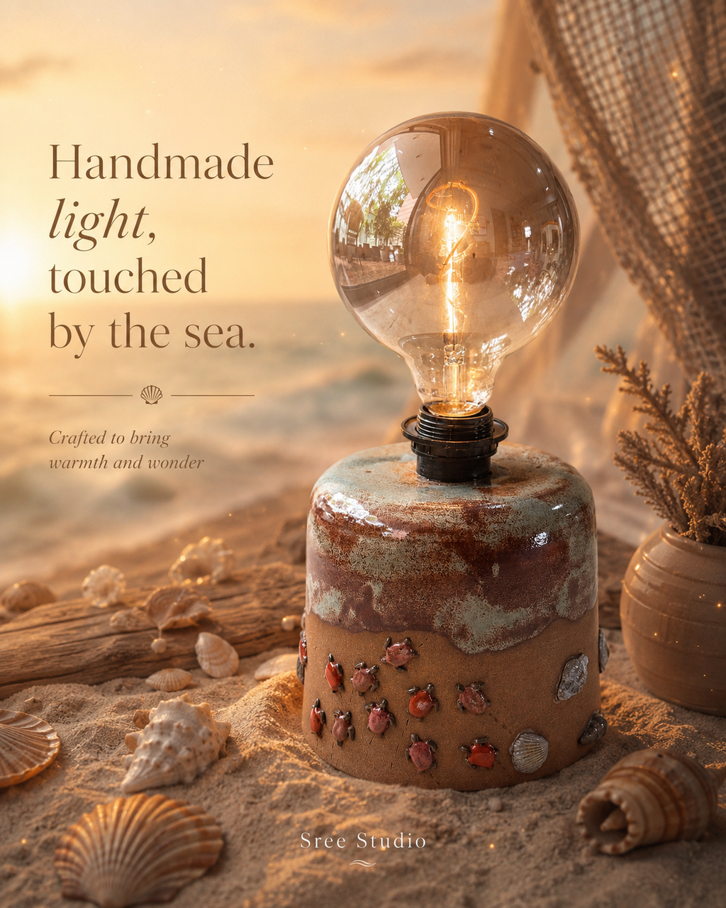 Turtle Cove Lamp