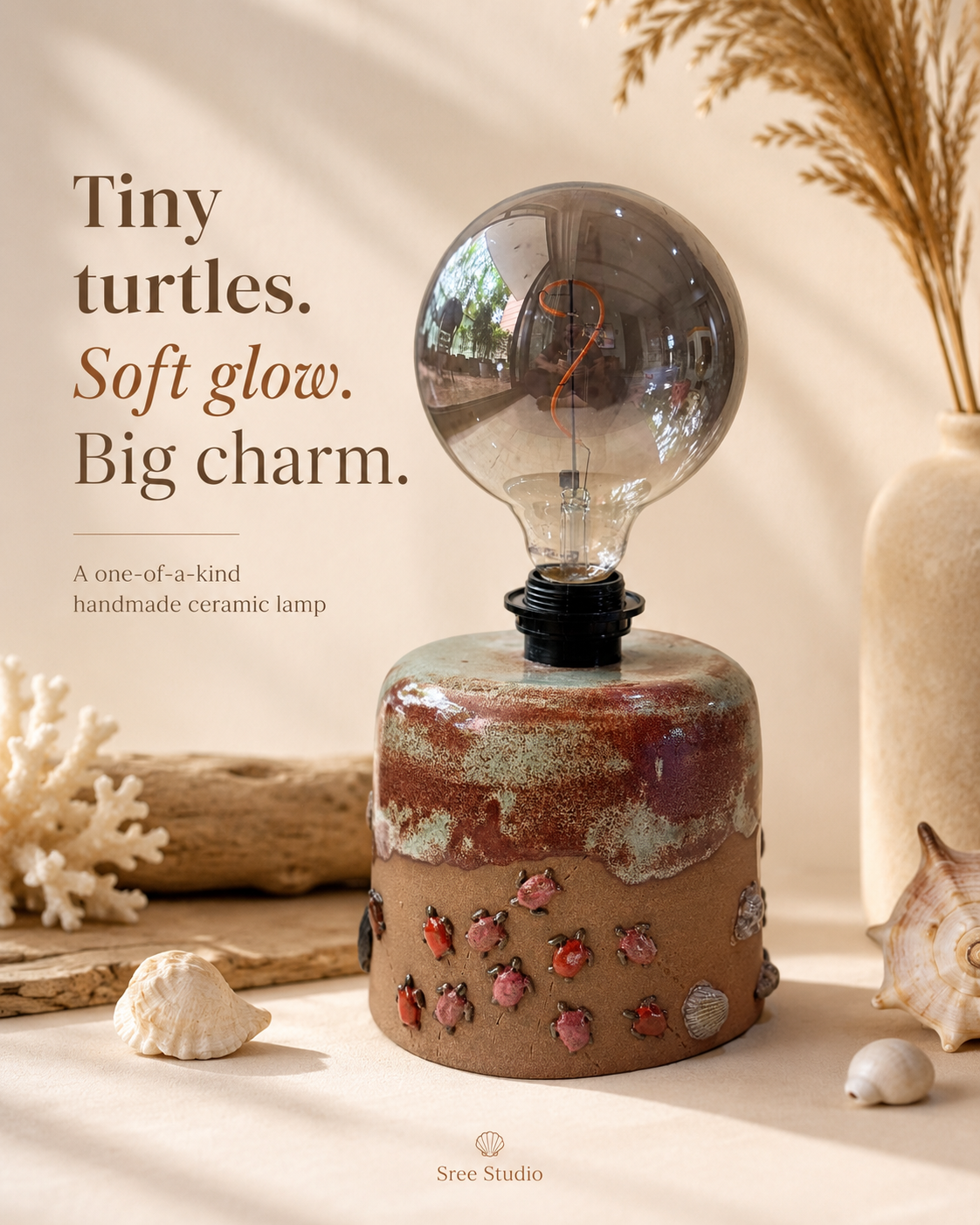 Turtle Cove Lamp
