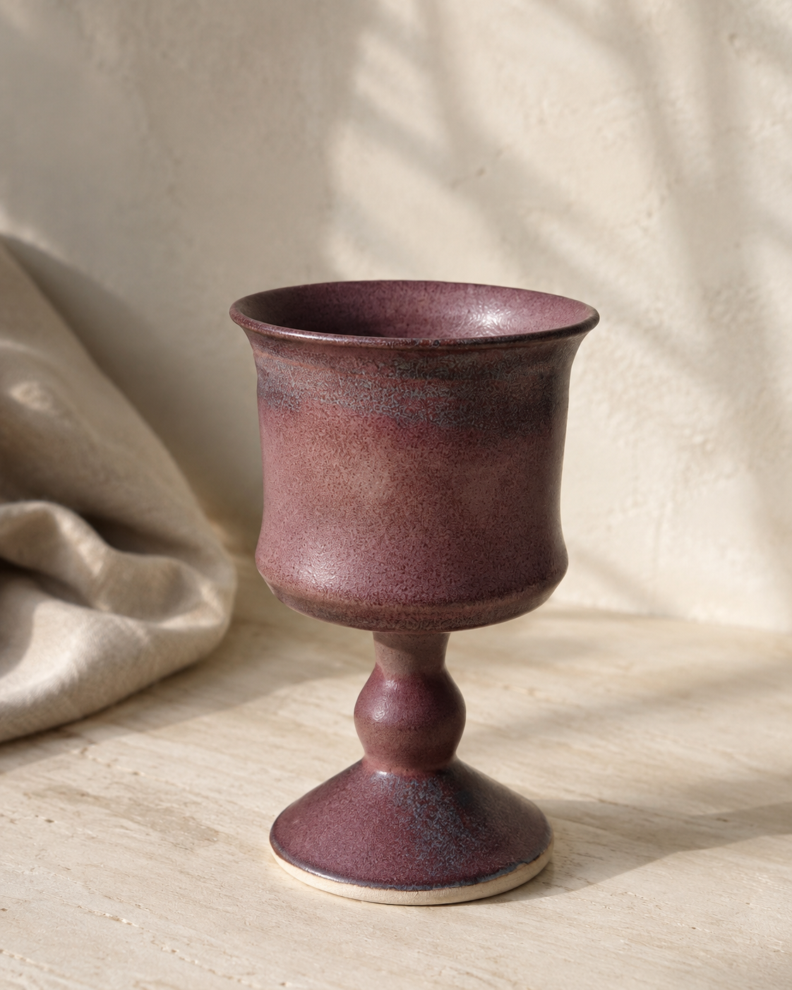 Set of 2-Plum Mist Goblets