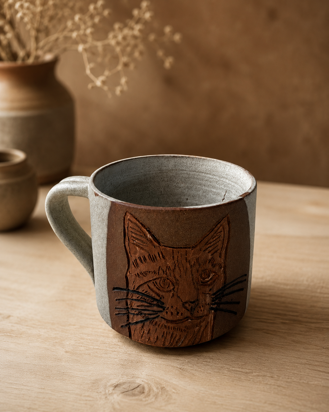 The Curious Cat Mug