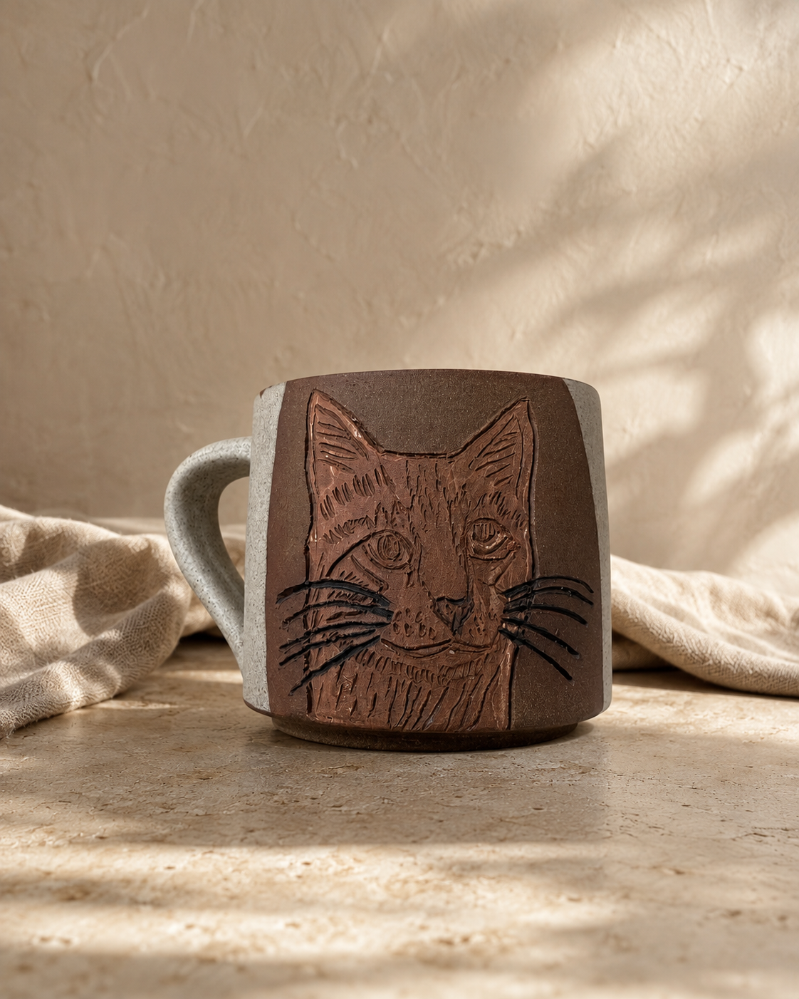 The Curious Cat Mug