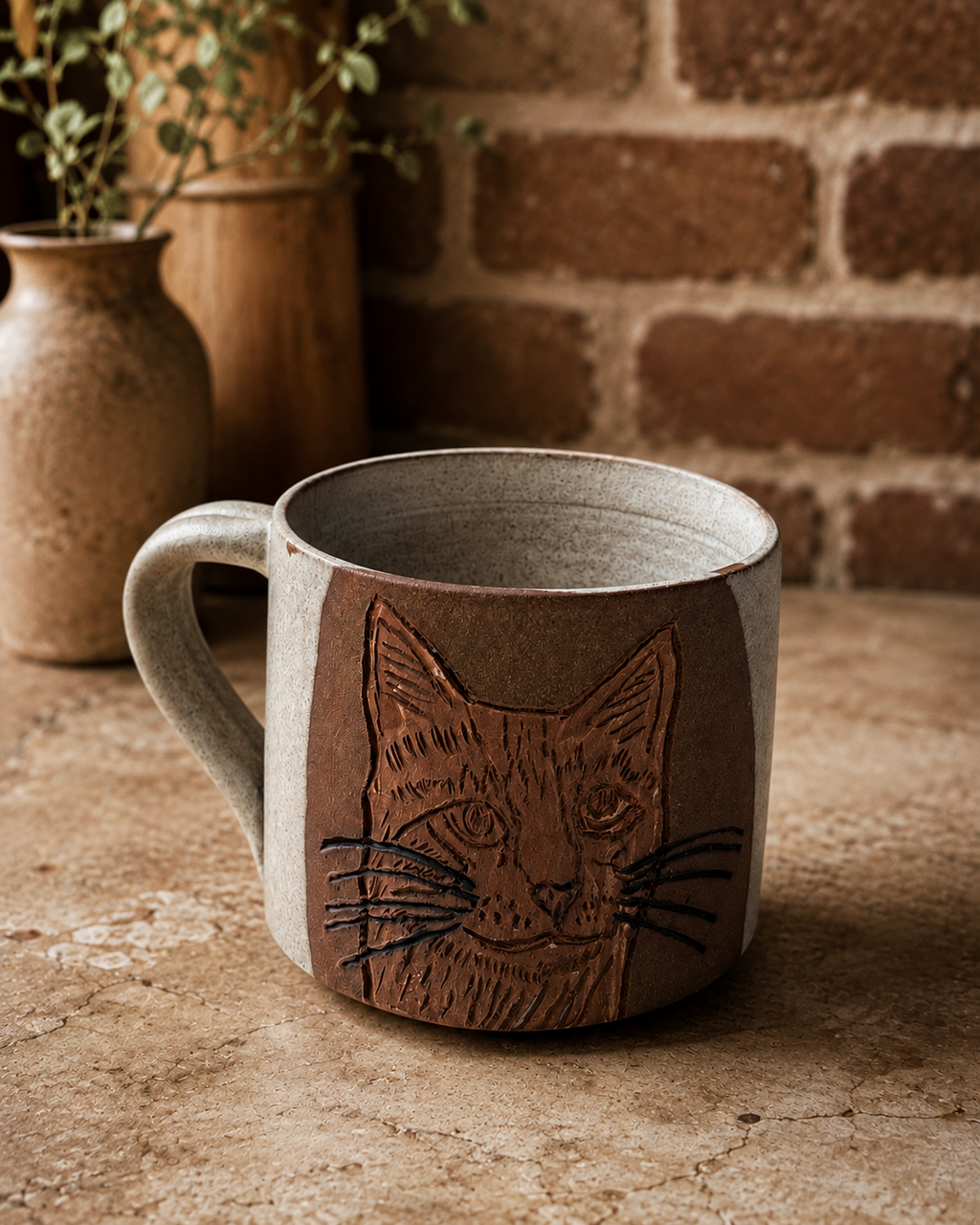 The Curious Cat Mug