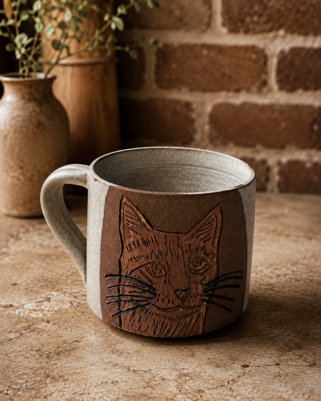 The Curious Cat Mug
