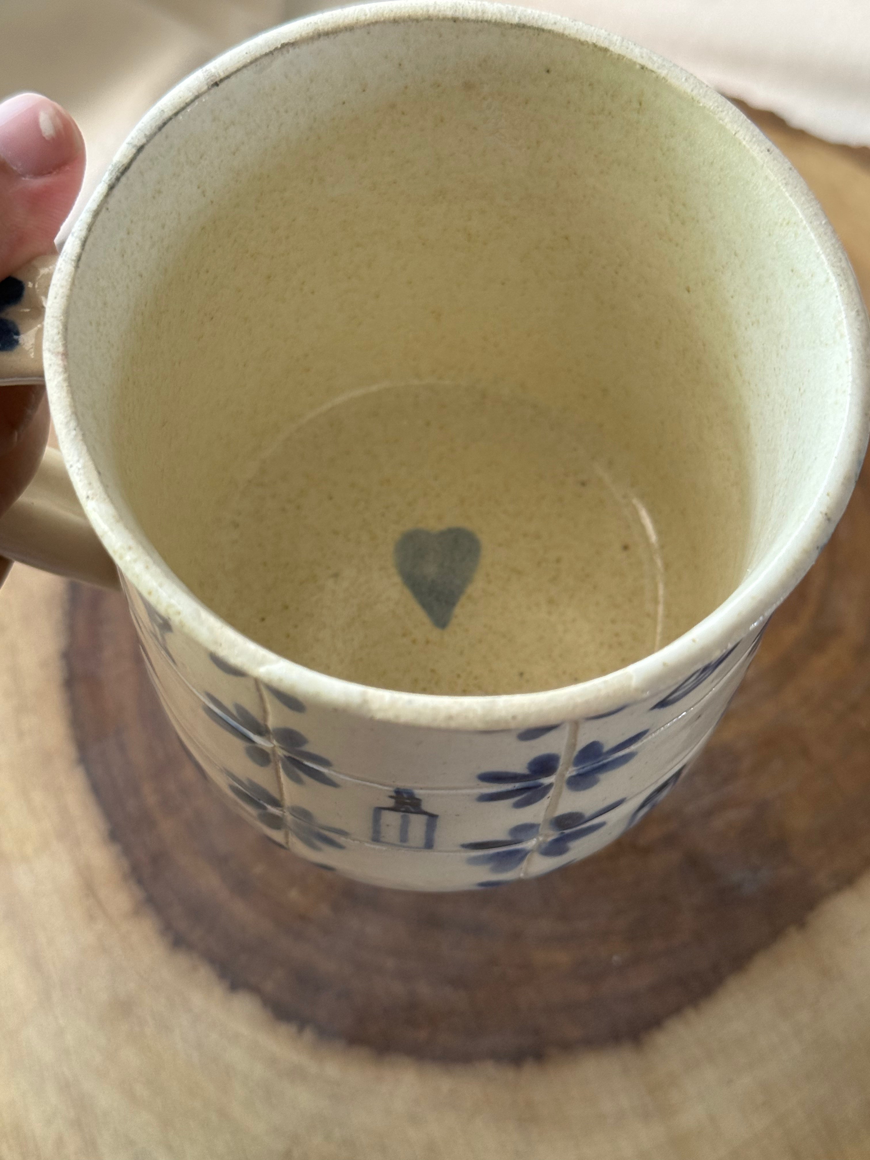 Indigo Tiles Mug