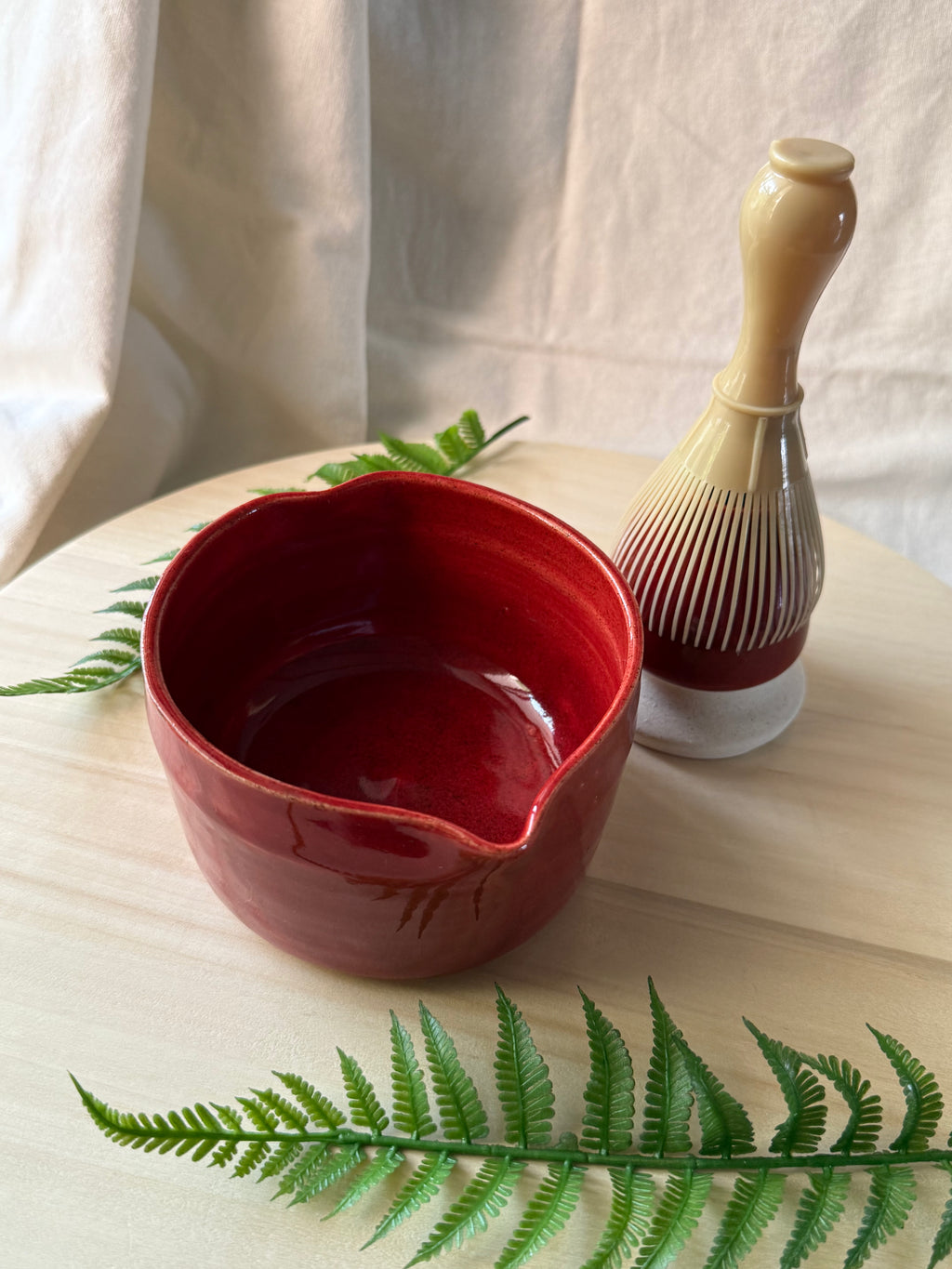 Dil Se Matcha Bowl + Whisk holder set