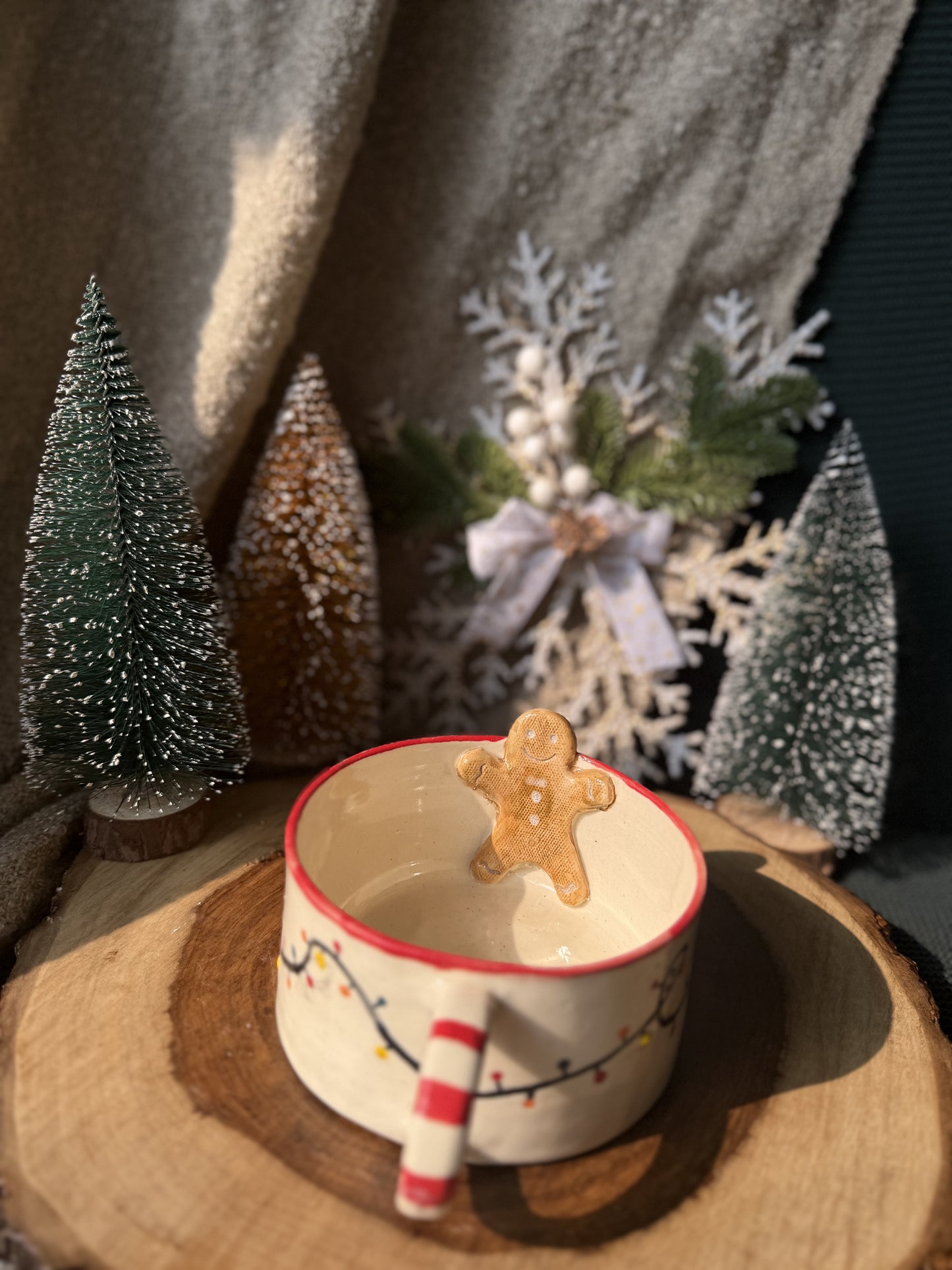 Ginger bread Soup Bowl
