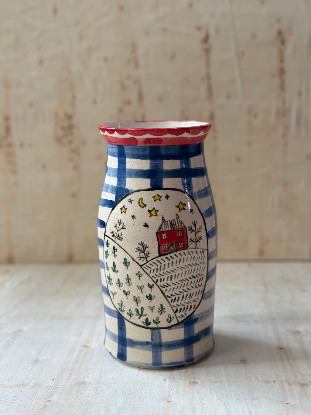 Starlit Cottage Vase