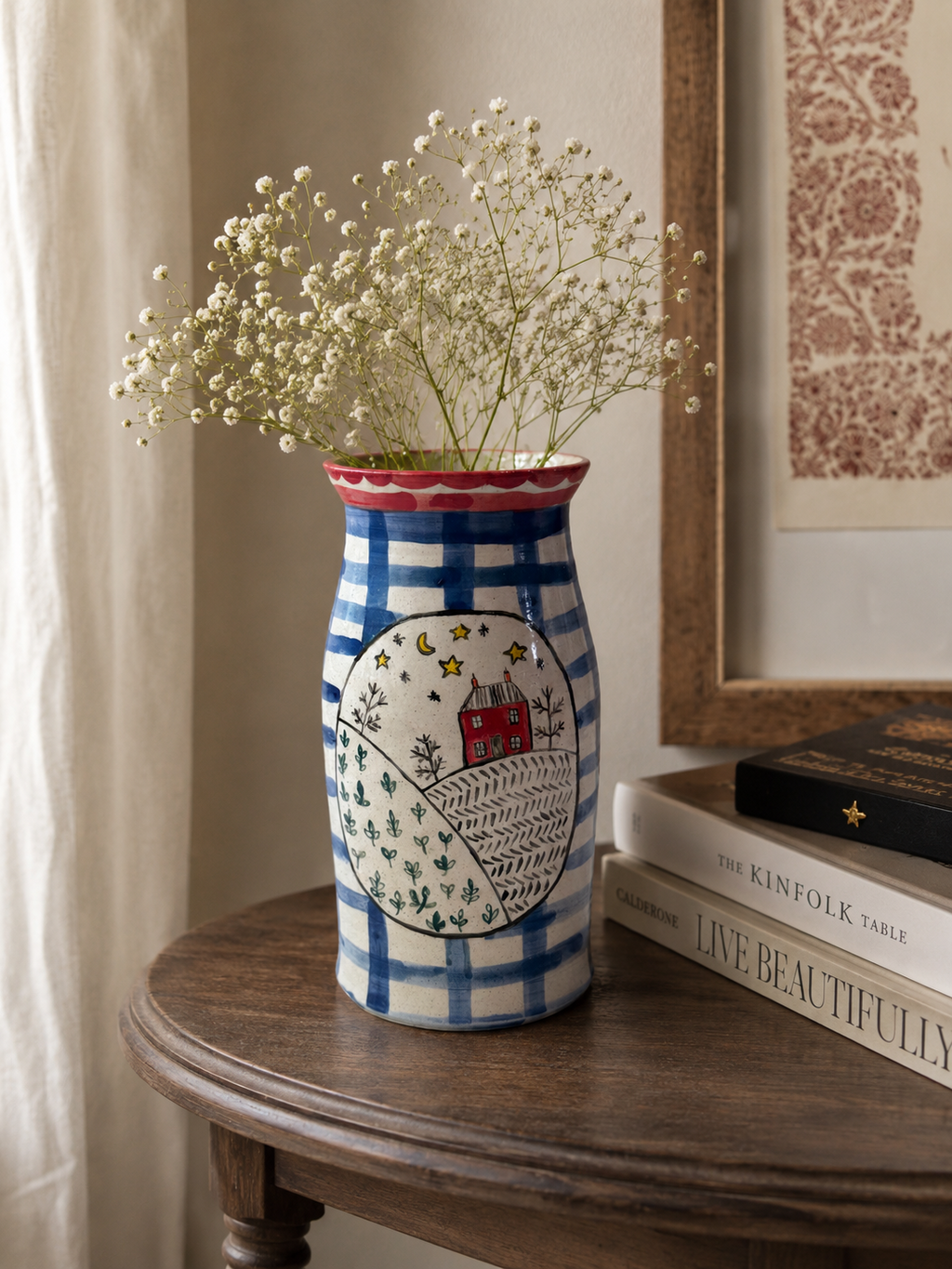 Starlit Cottage Vase