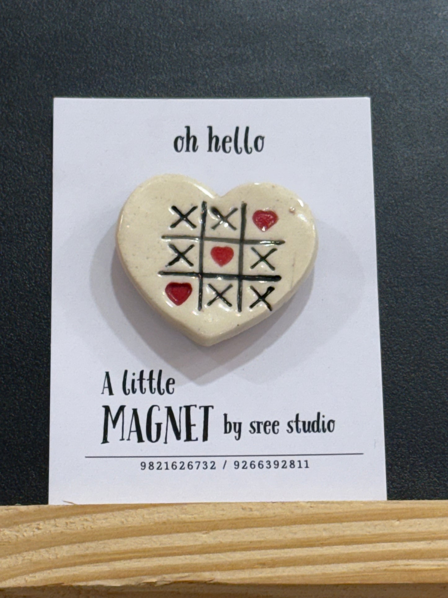 Tic Tac Toe Magnet