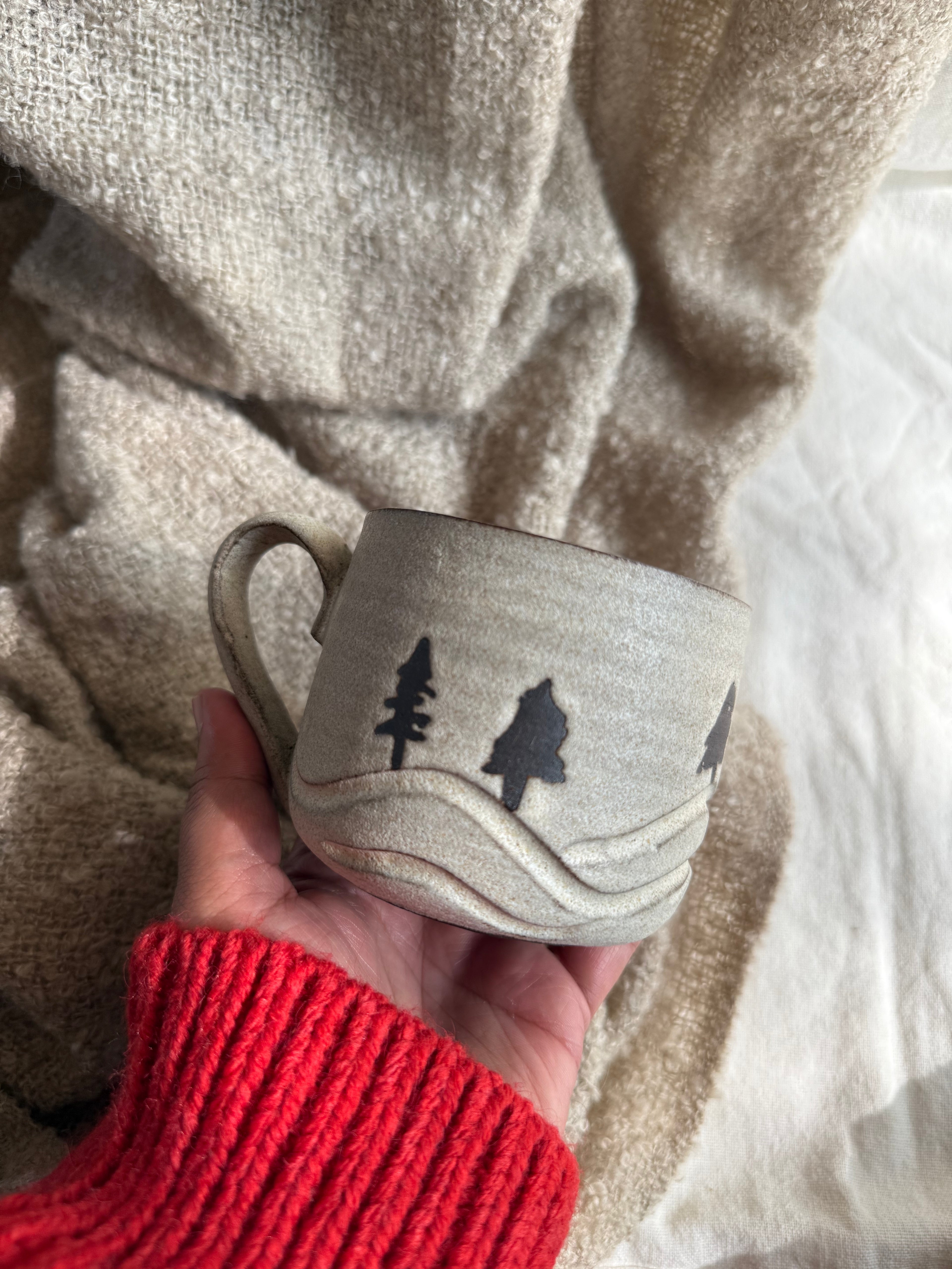 Whispering Snow mug