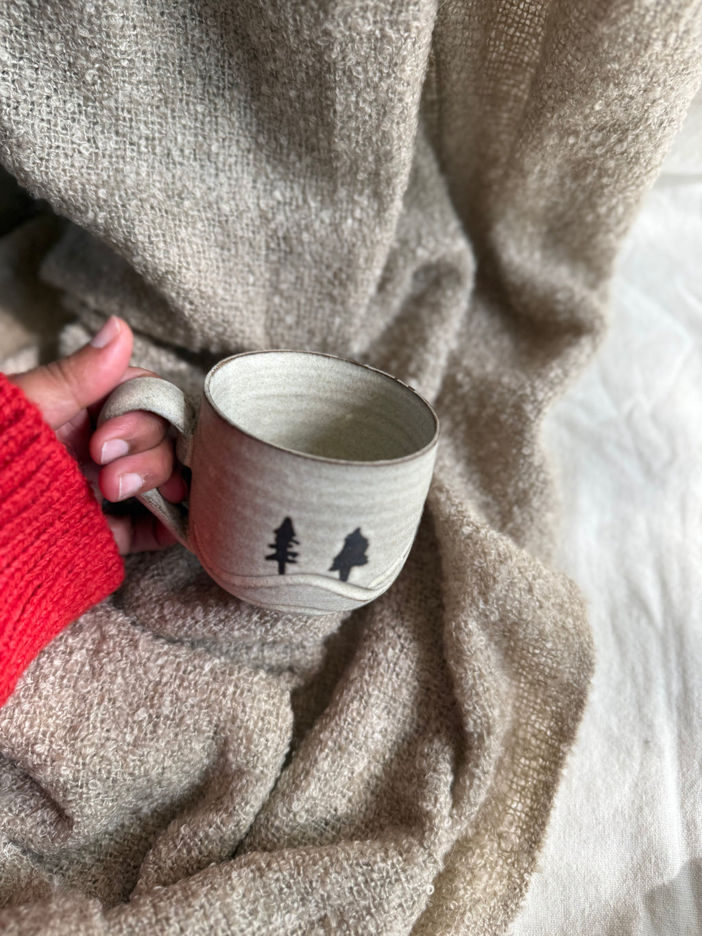 Whispering Snow mug