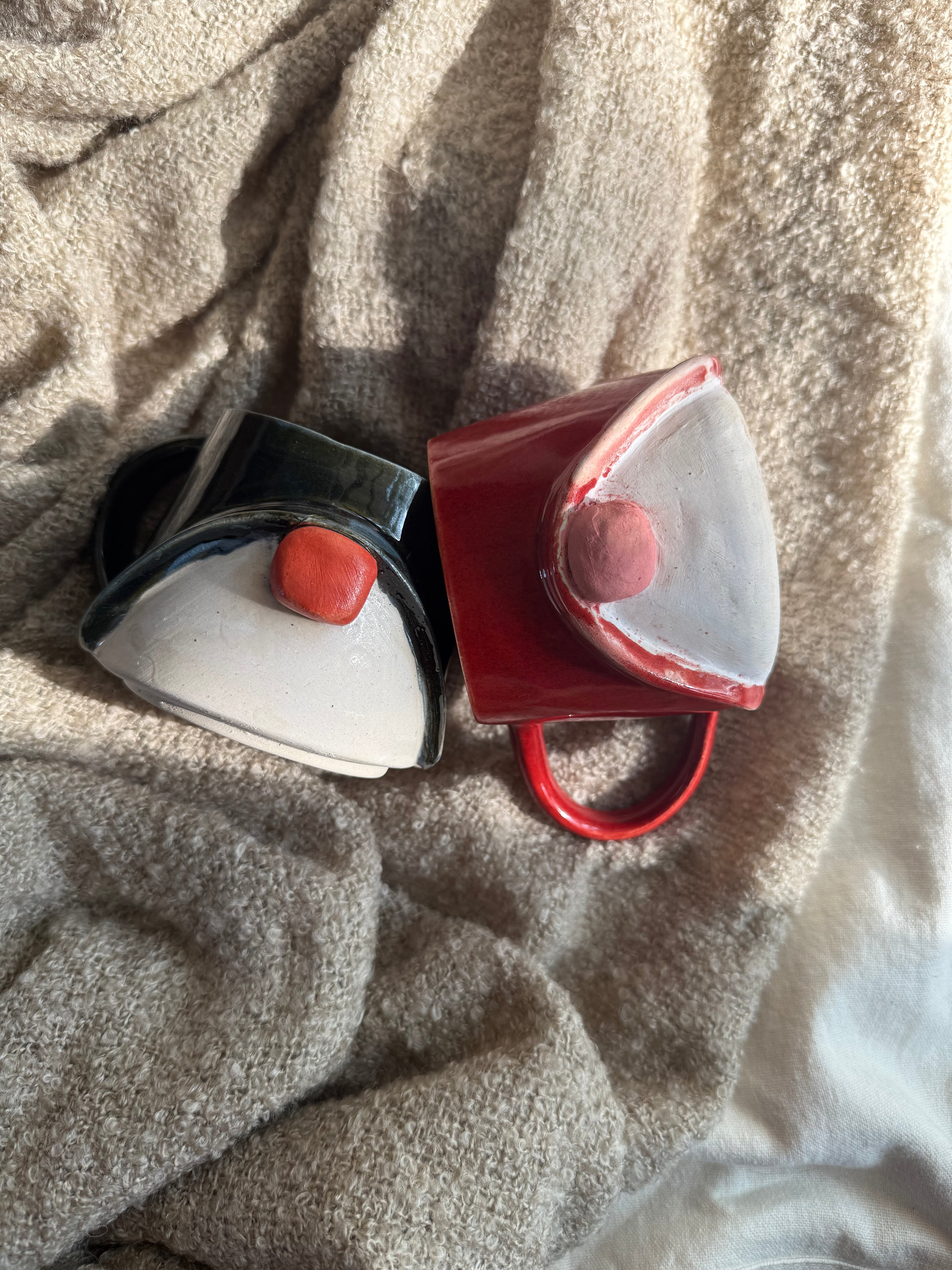Santa Mug-Red