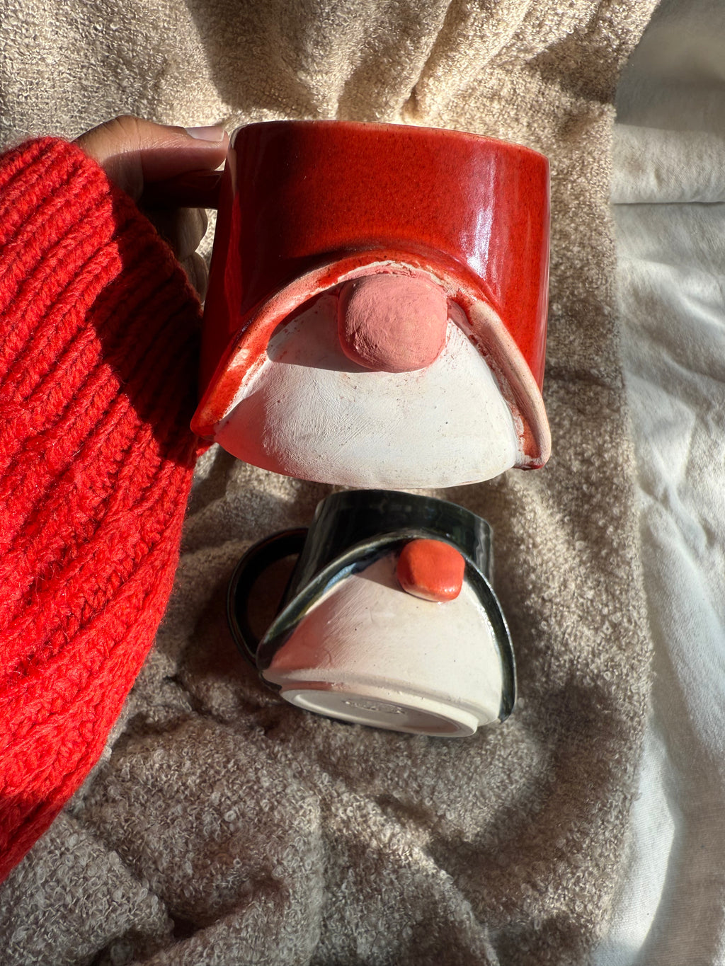 Santa Mug-Red