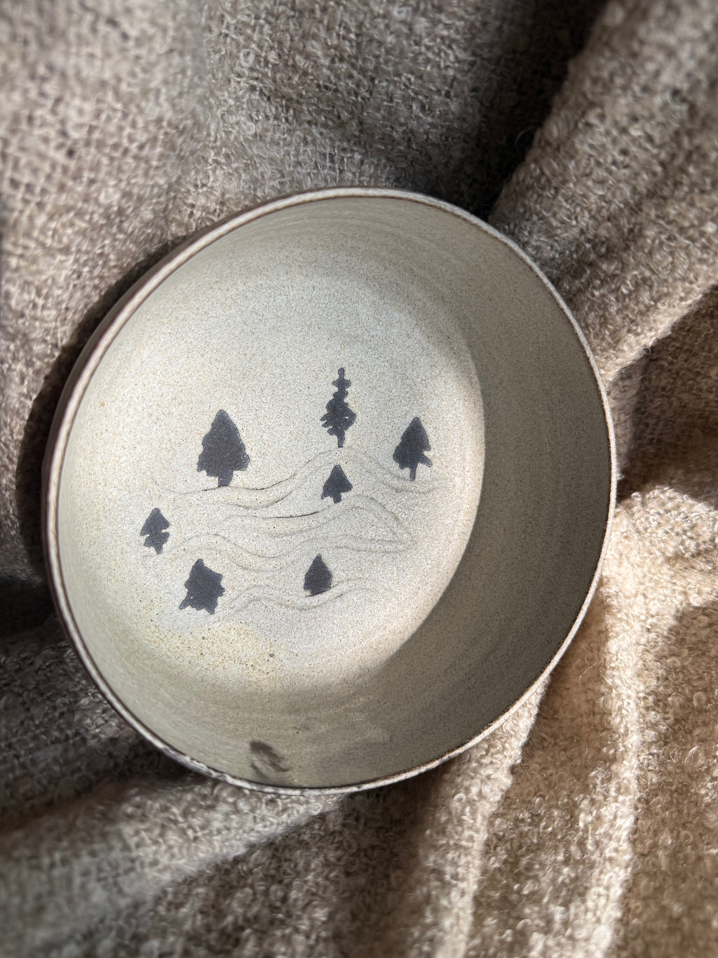 Midnight Snow Bowl-Small