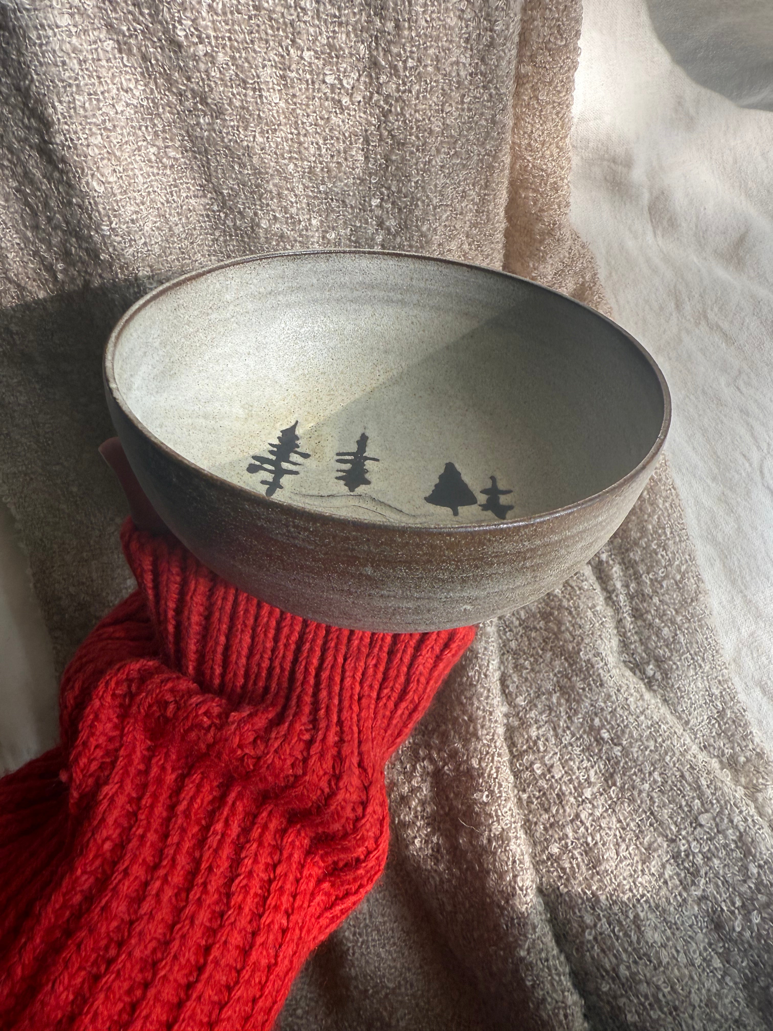 Midnight Snow Bowl-Large