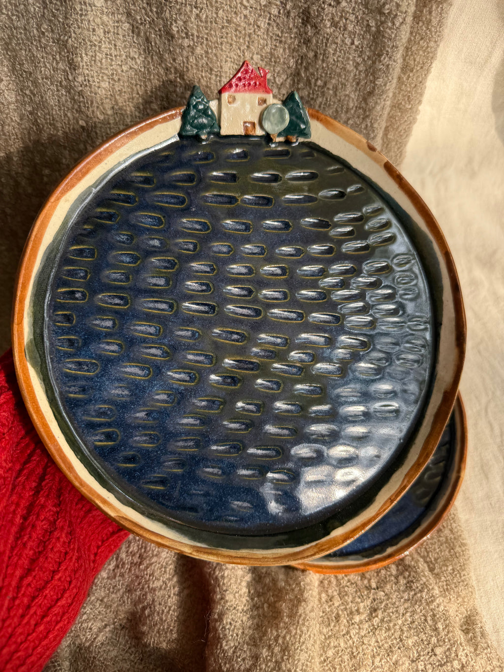 Cottage by the Water Plate