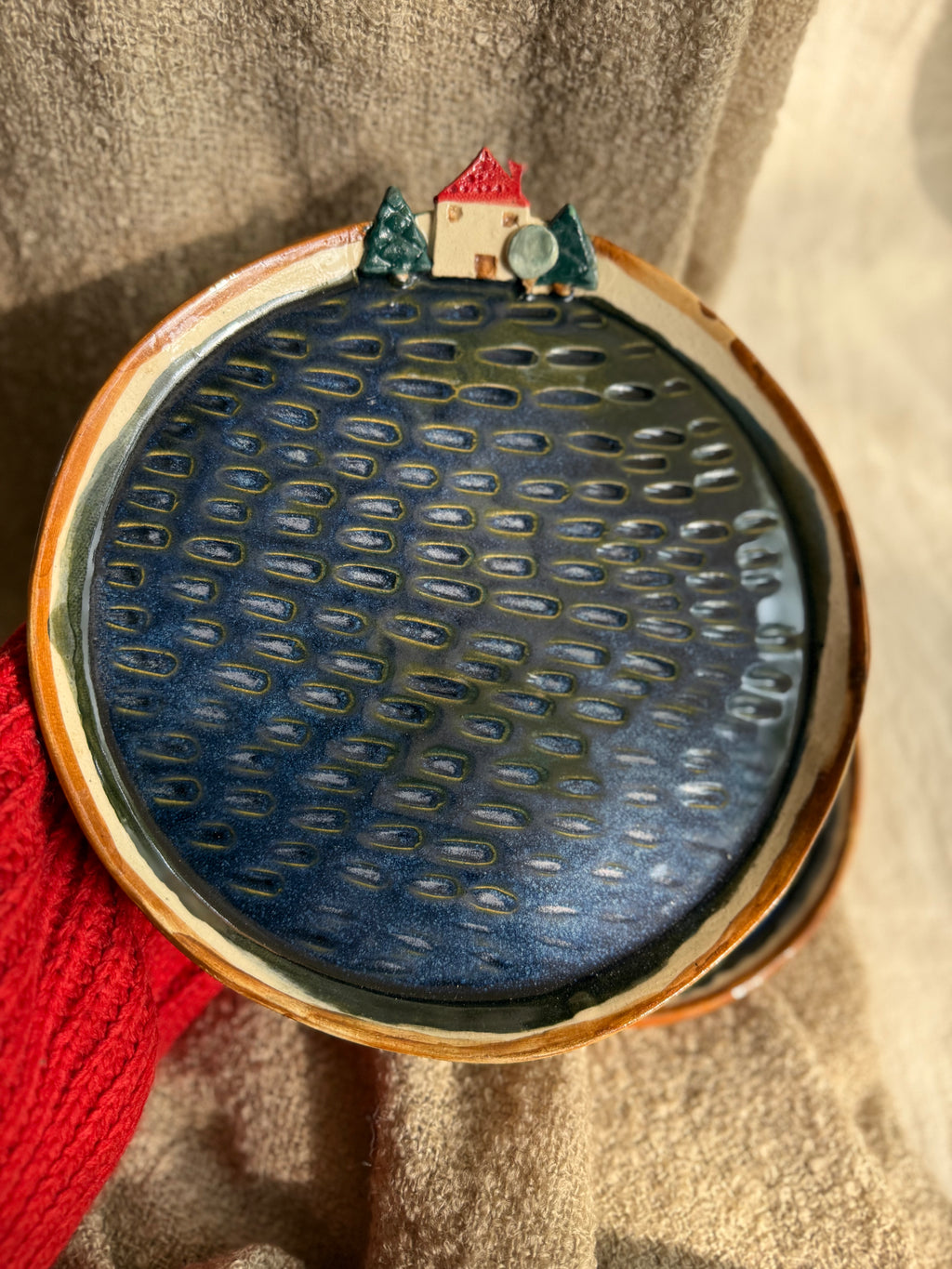 Cottage by the Water Plate