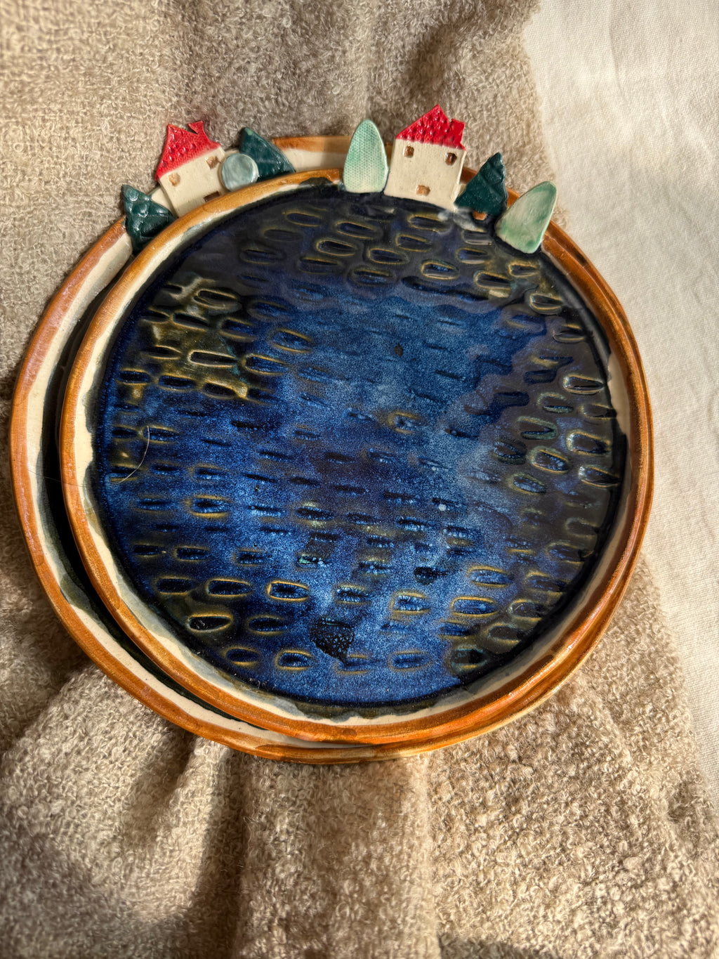 Cottage by the Water Plate