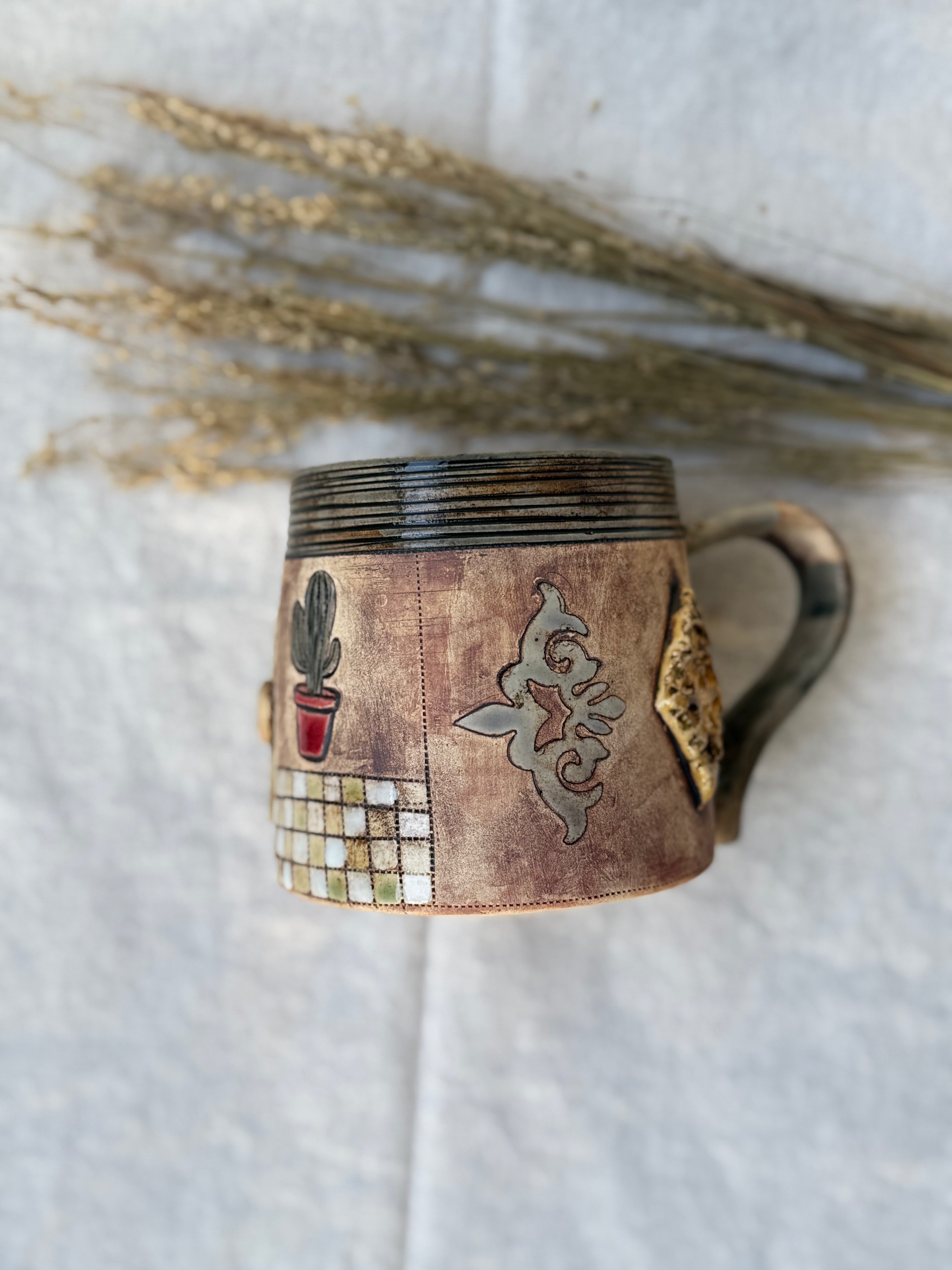 Rustic Cacti Mug