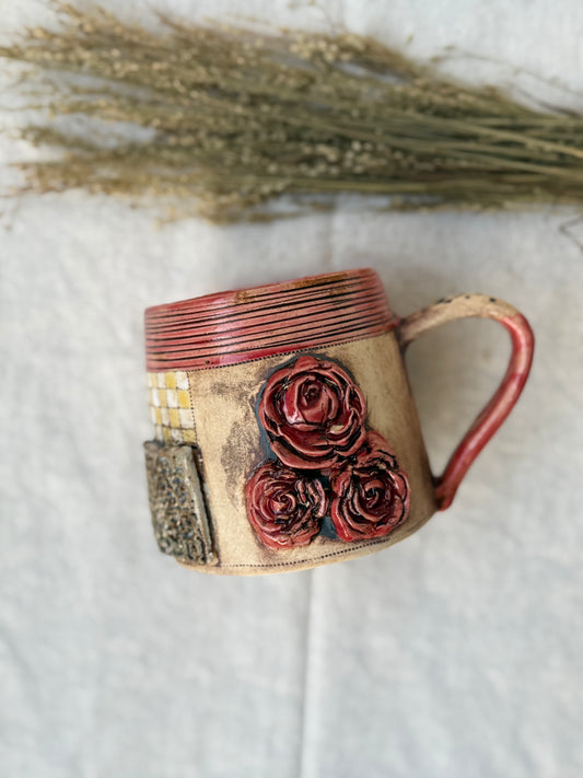 Rustic Rose Mug