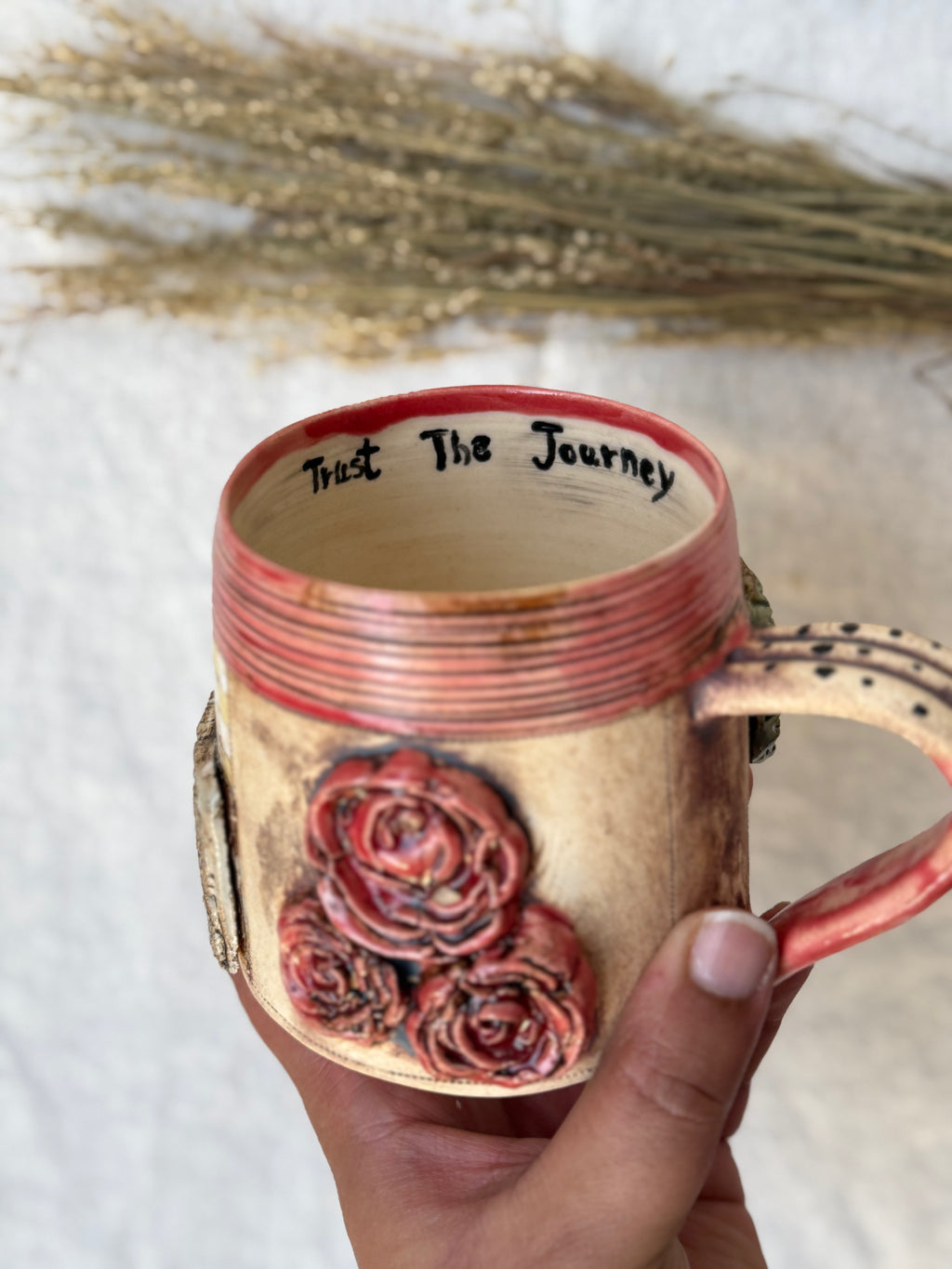 Rustic Rose Mug