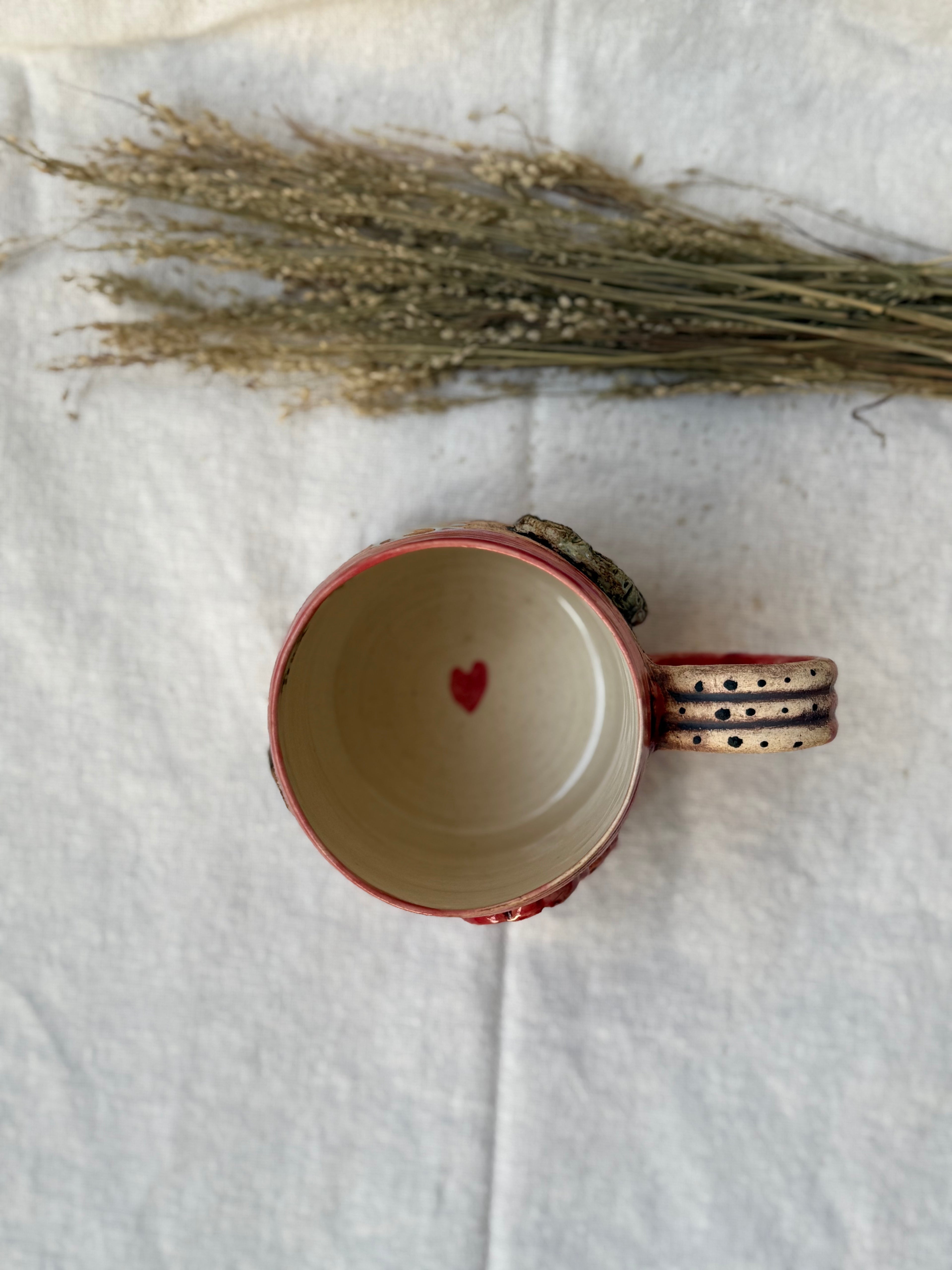 Rustic Rose Mug
