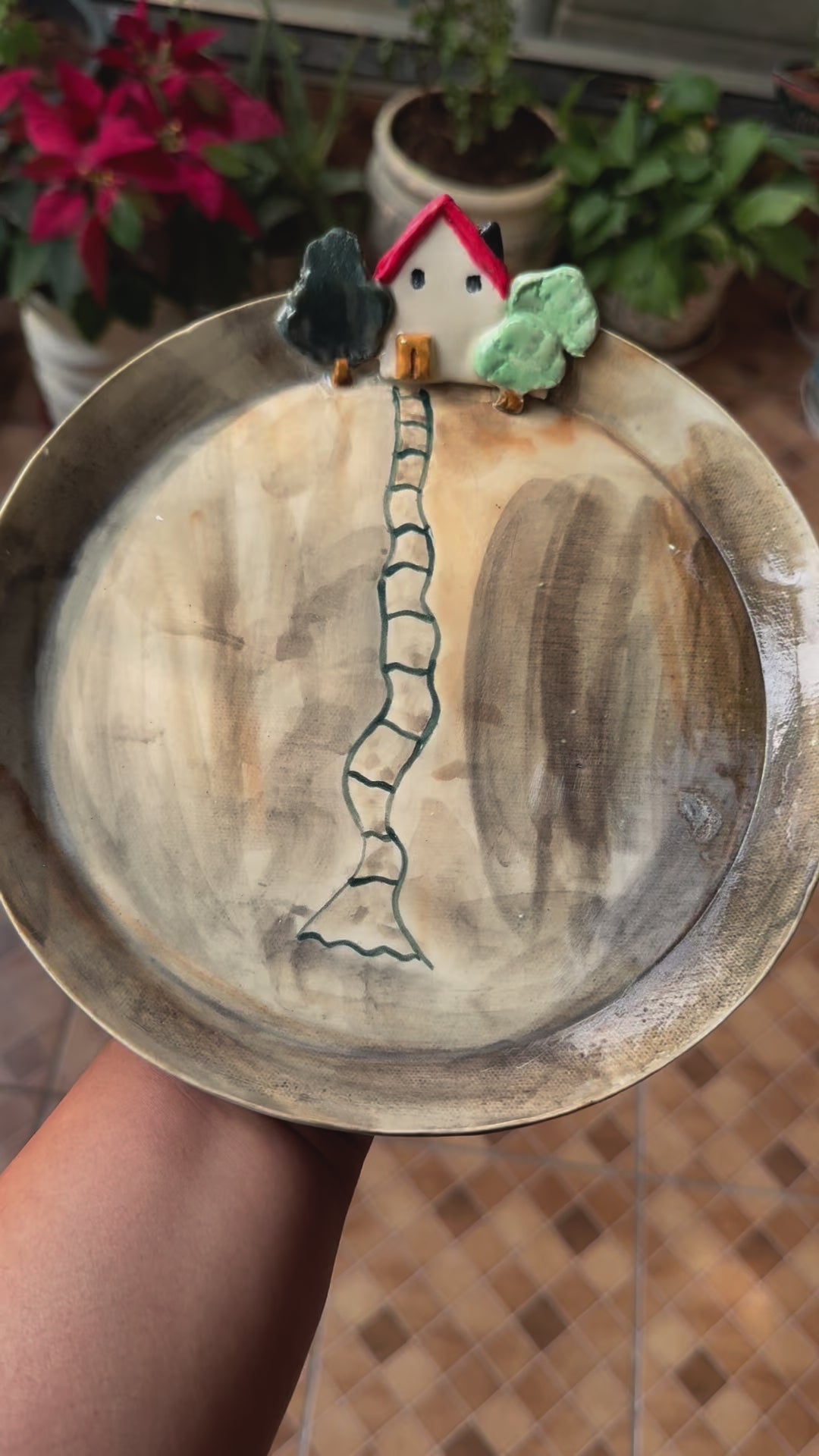 Road to Home Plates-Set of 2 plates