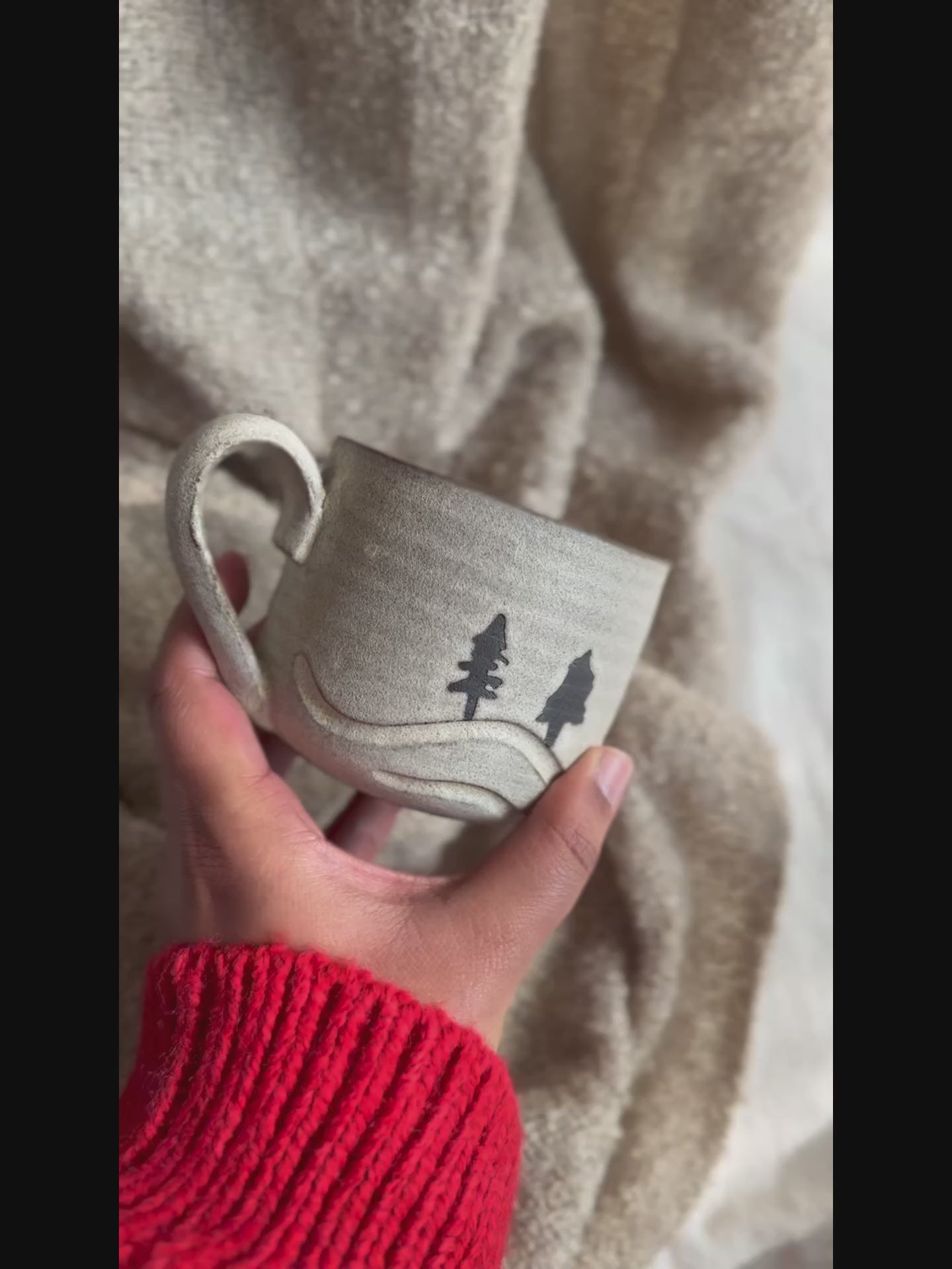 Whispering Snow mug