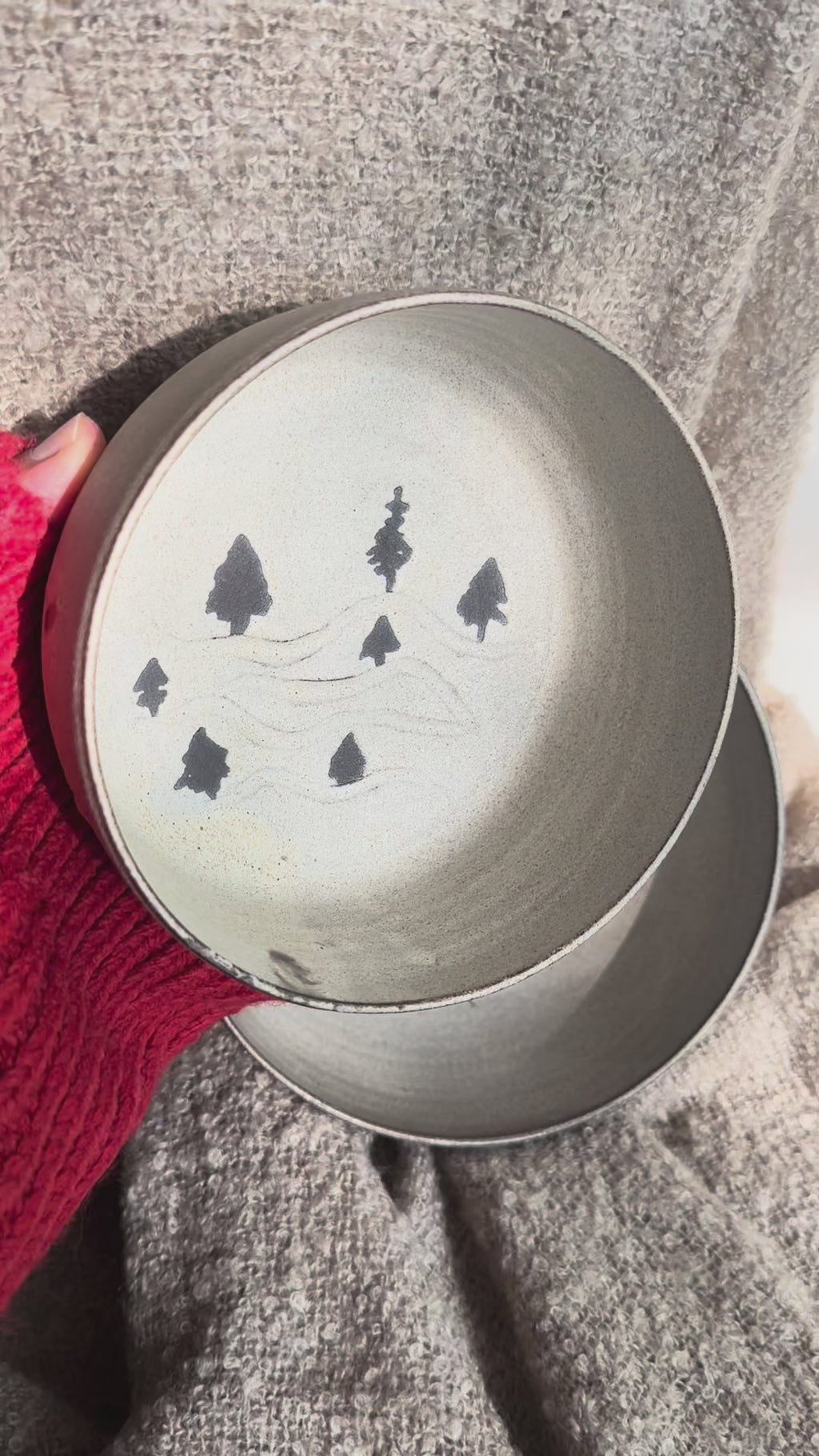 Midnight Snow Bowl-Small