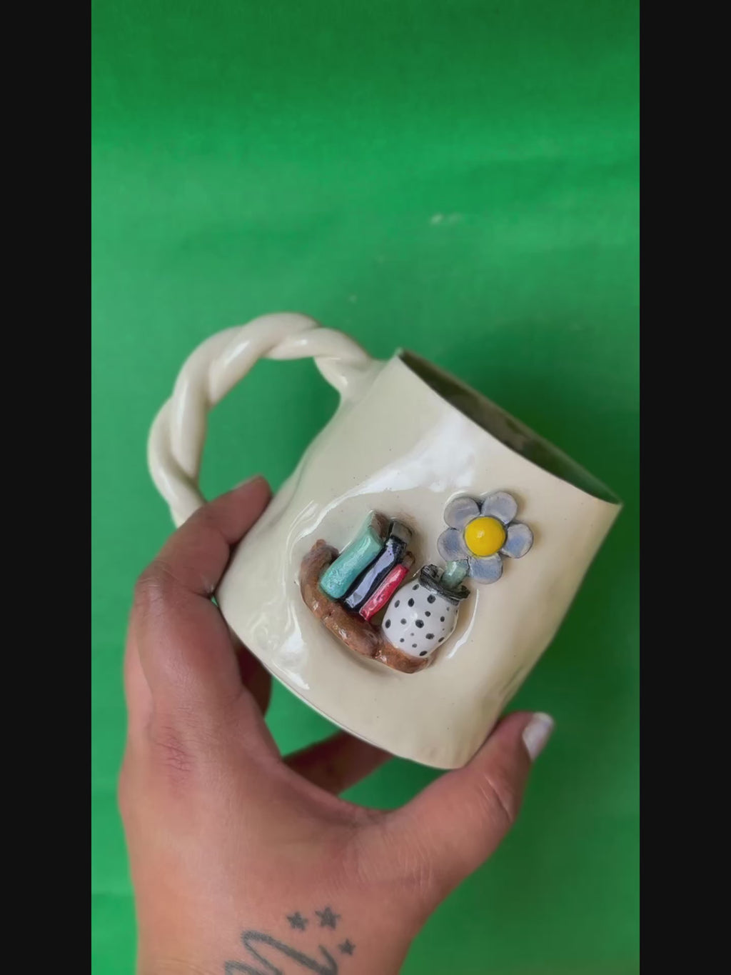 3D-Bookshelf Mug
