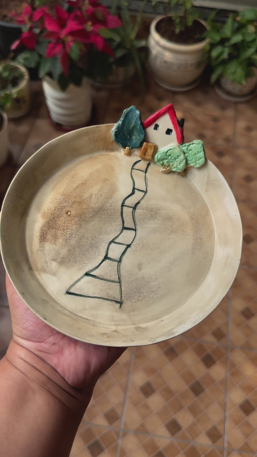 Road to Home Plates-Set of 2 plates