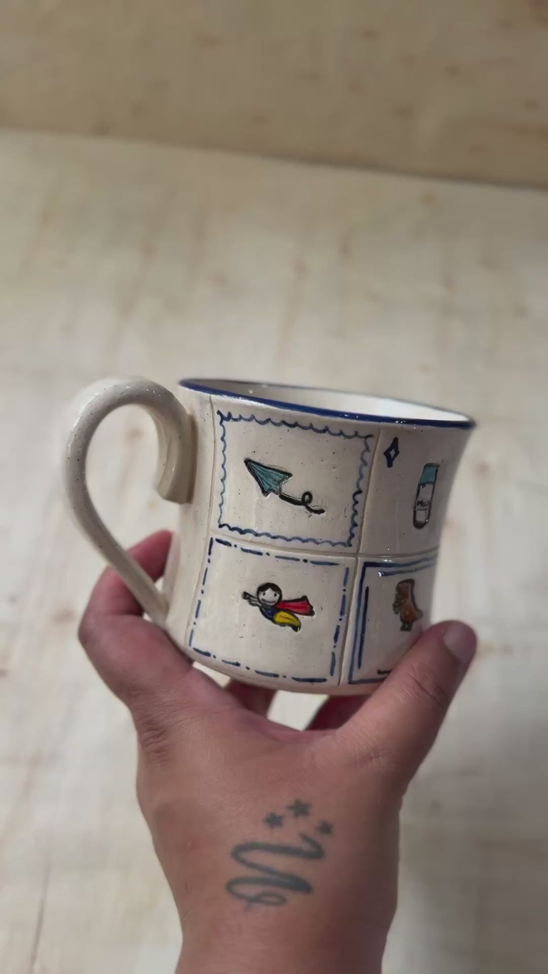 Tiny Wonders Tile Mug