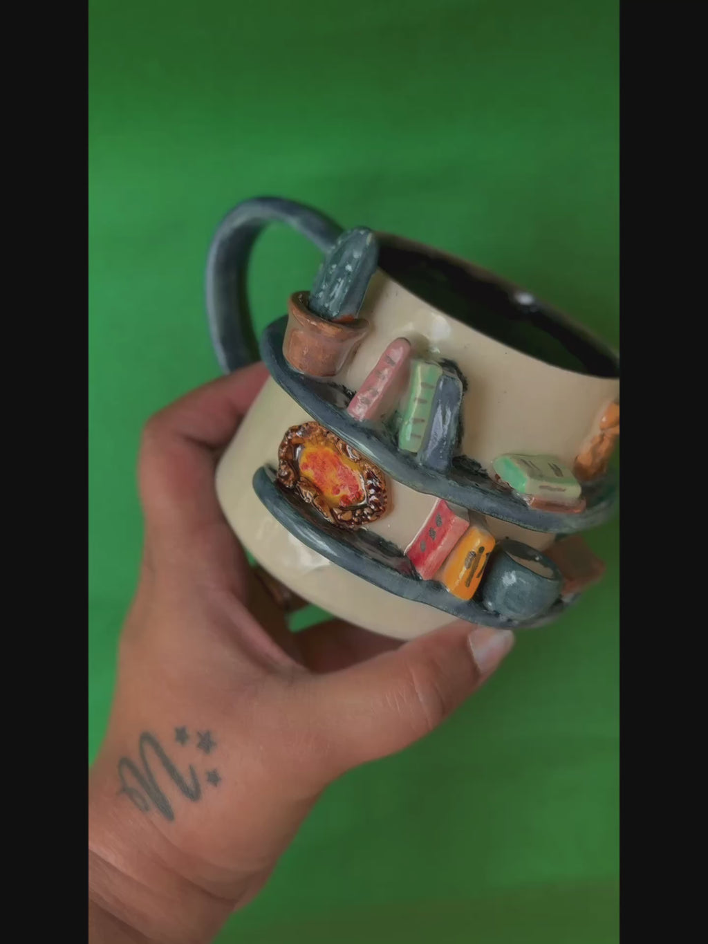 3D-Shelf & Pot Mug